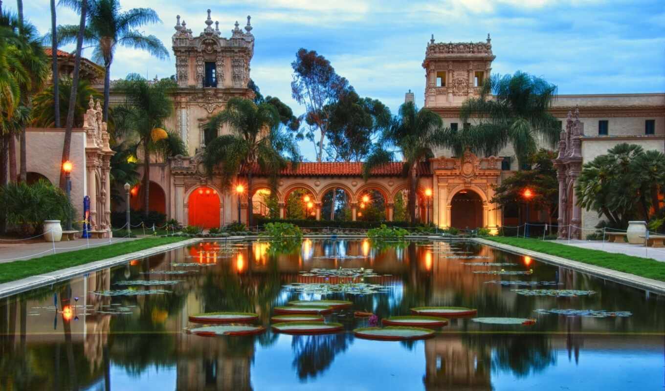 city, Diego, San, park, balboa