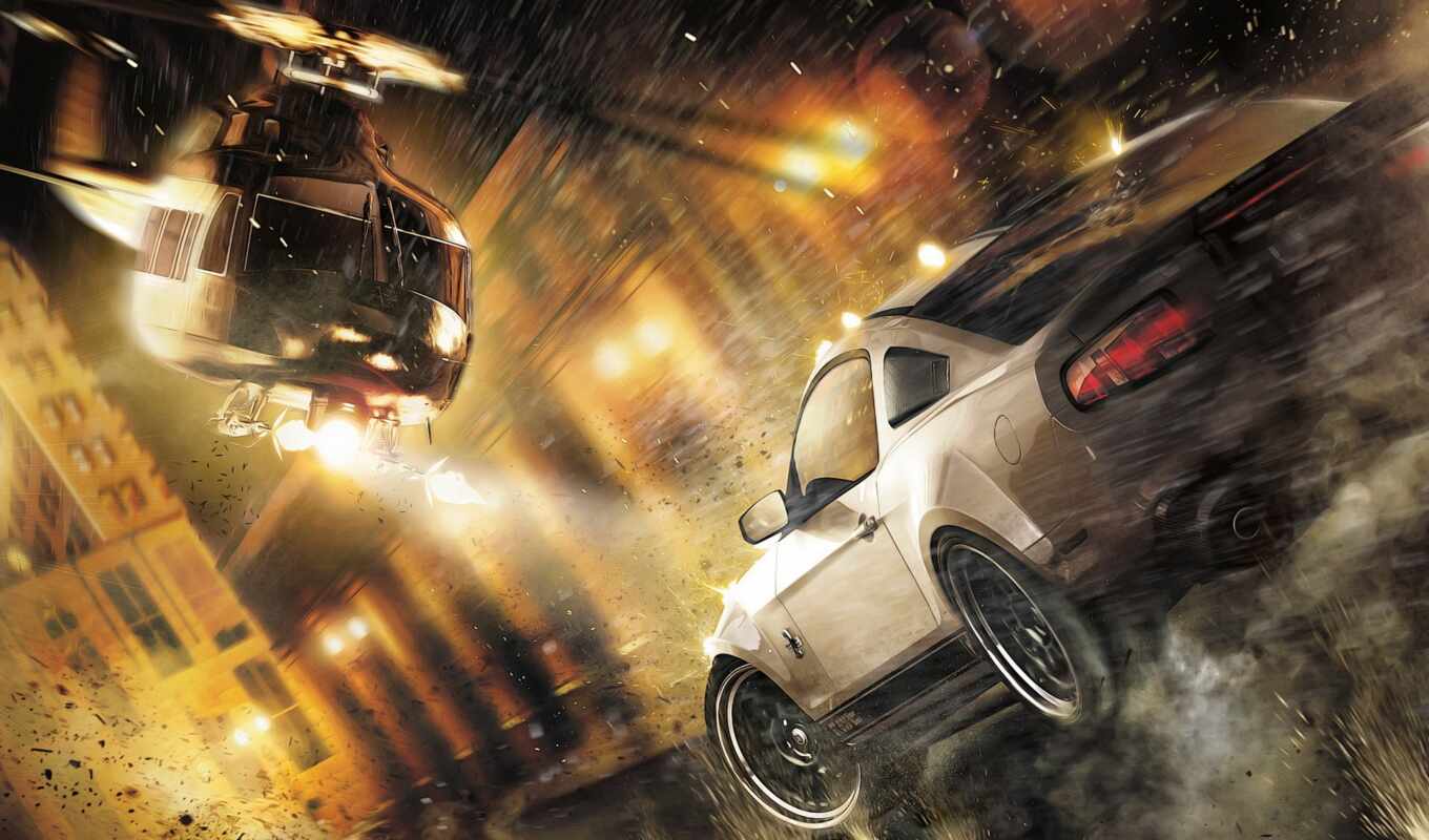 picture, city, games, ford, mustang, nfs, speed, need, run, flash