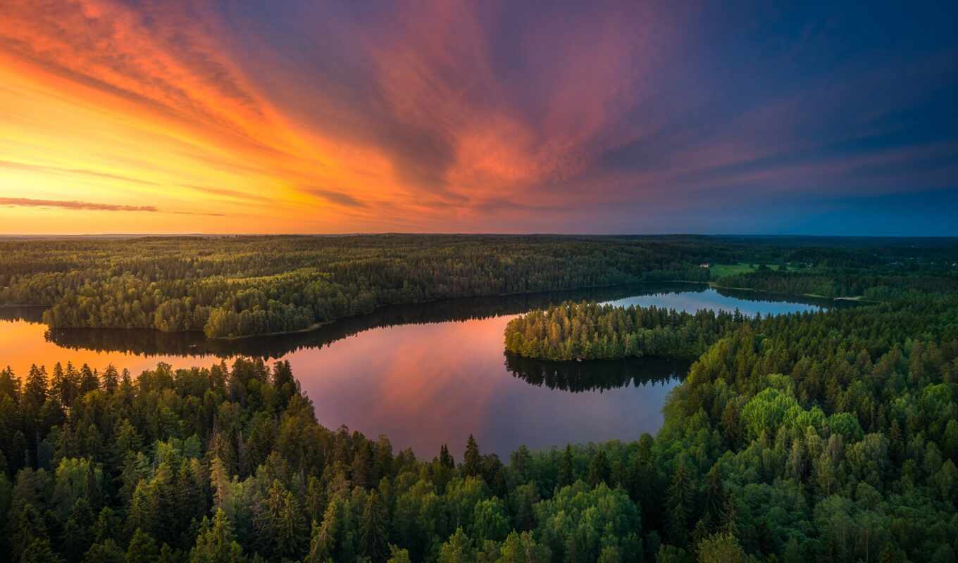 небо, дерево, поле, твой, день, star, region, финляндия, лермонтов