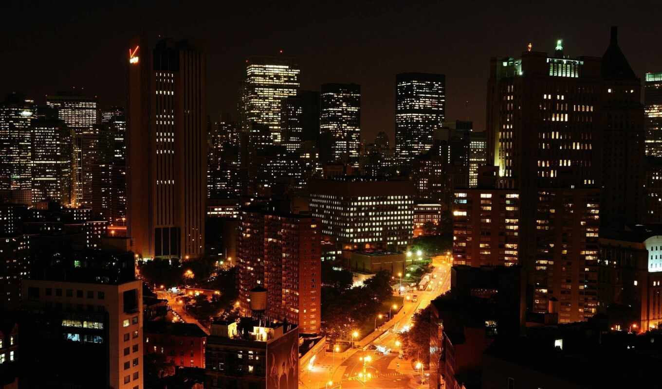 city, night