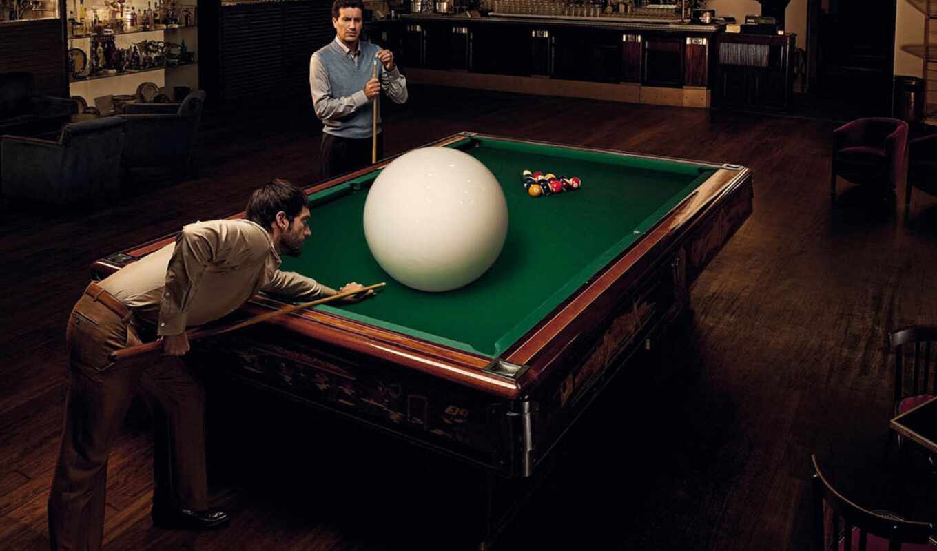 billiard room