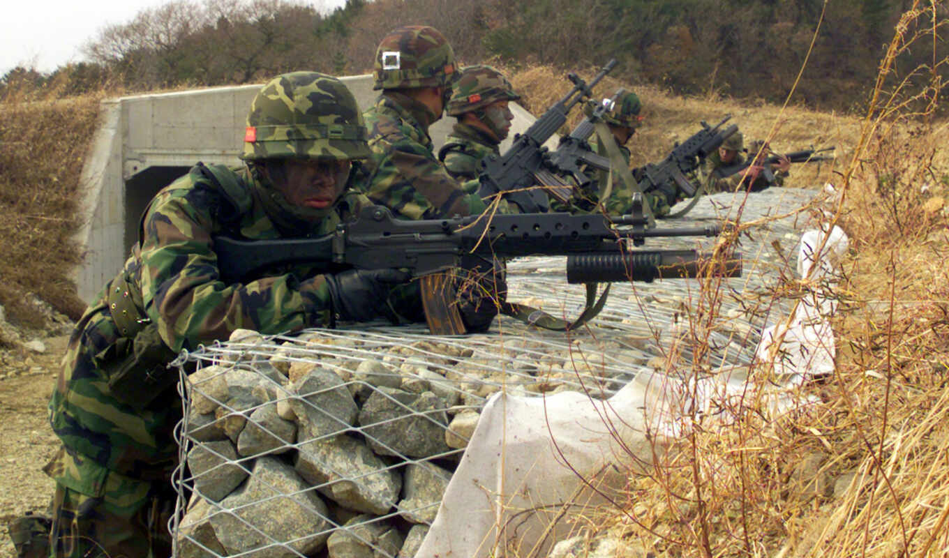 view, picture, side, rifle, detail, marines, right, assault, noise, daewoo, rok