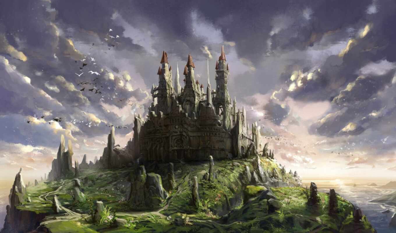 castle, fantasy