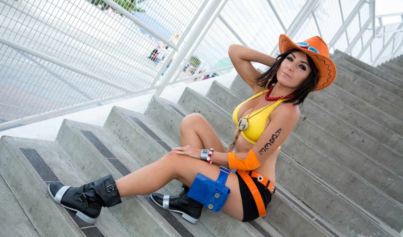 anime, ace, Jessica, one, piece, personality, cosplay, nigri, portgas, cosplayer