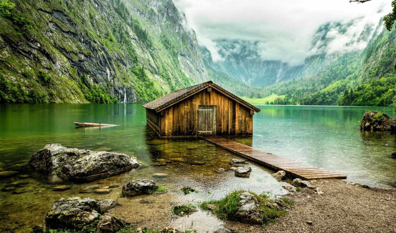 lake, nature, house, online, lodge, puzzle, hangar, german, bavaria, mountains, 4 1 2 1 2 1