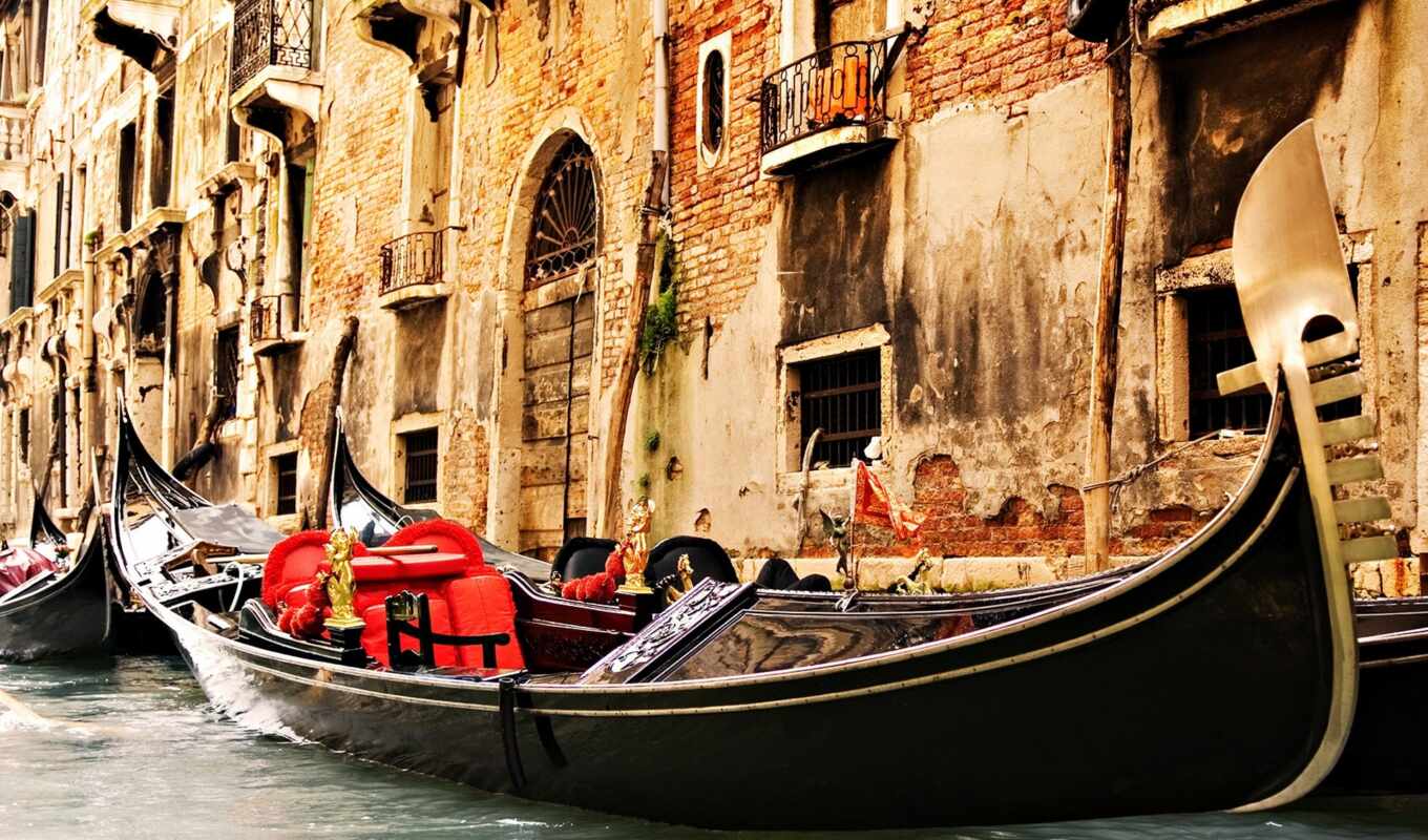 Venice, gondola