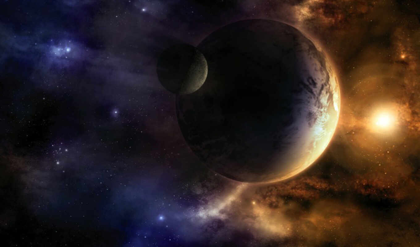 picture, widescreen, anime, planets, stars, topic, has, space, tapety, space, paradise, horizontal, verticals, cosmos