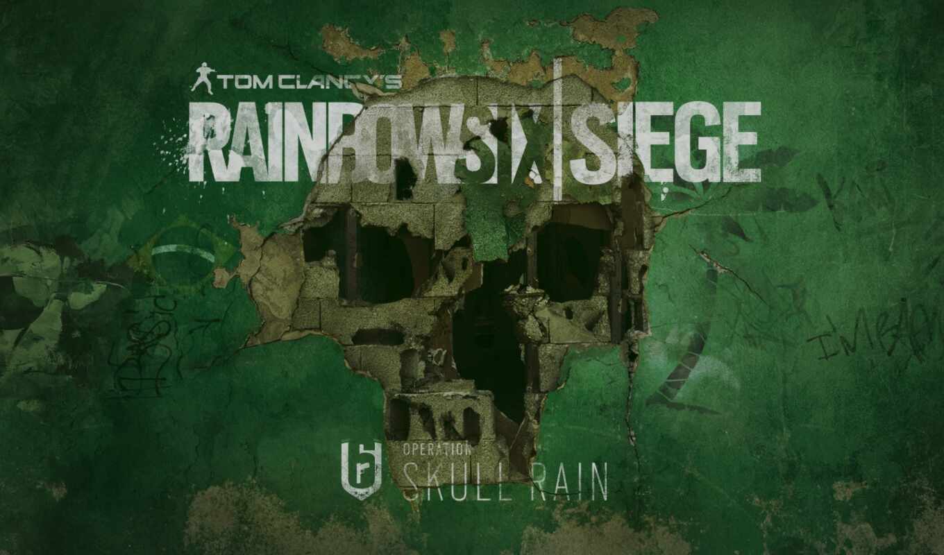 tom, game, skull, rain, rainbow, six, siege