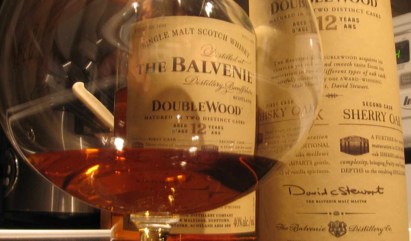 вино, скотч, whisky, balvenie, двойной