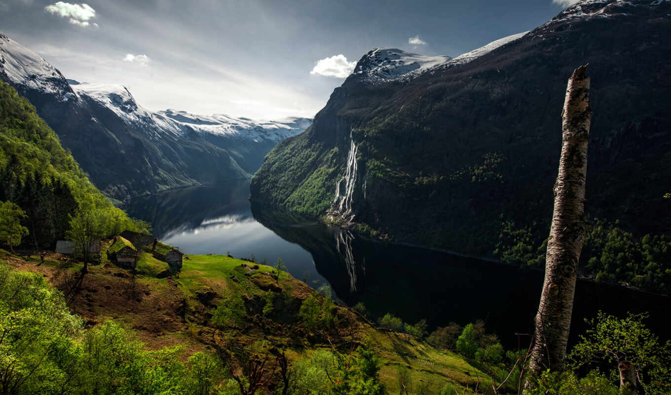 гора, норвегия, причина, путешествие, совершить