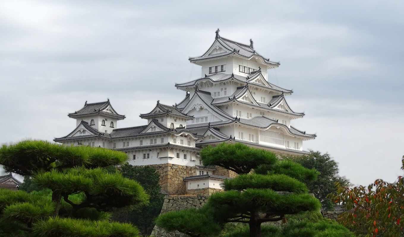 castle, замки, японии, япония, химэдзи, himeji