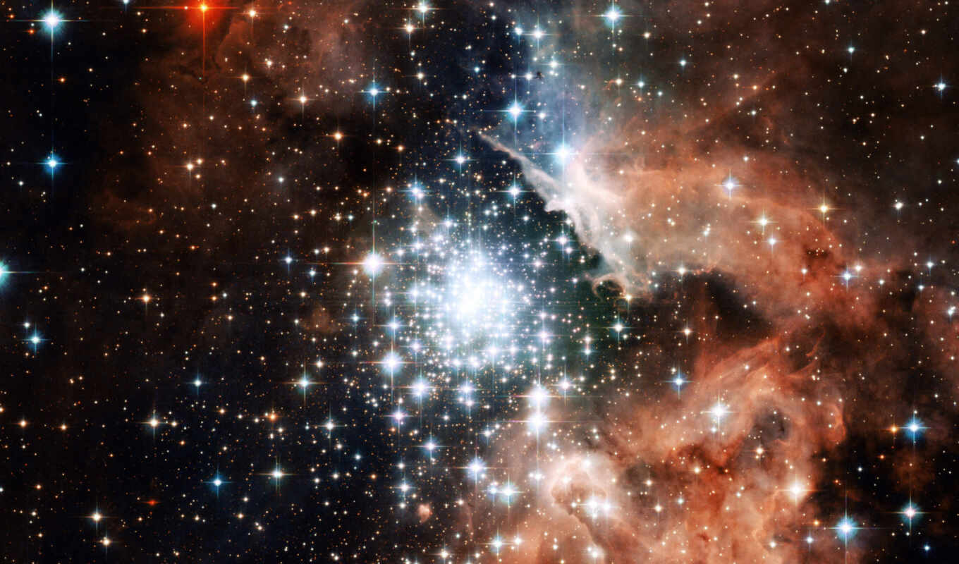 many, picture, picture, stars, galaxy, with the button, cluster
