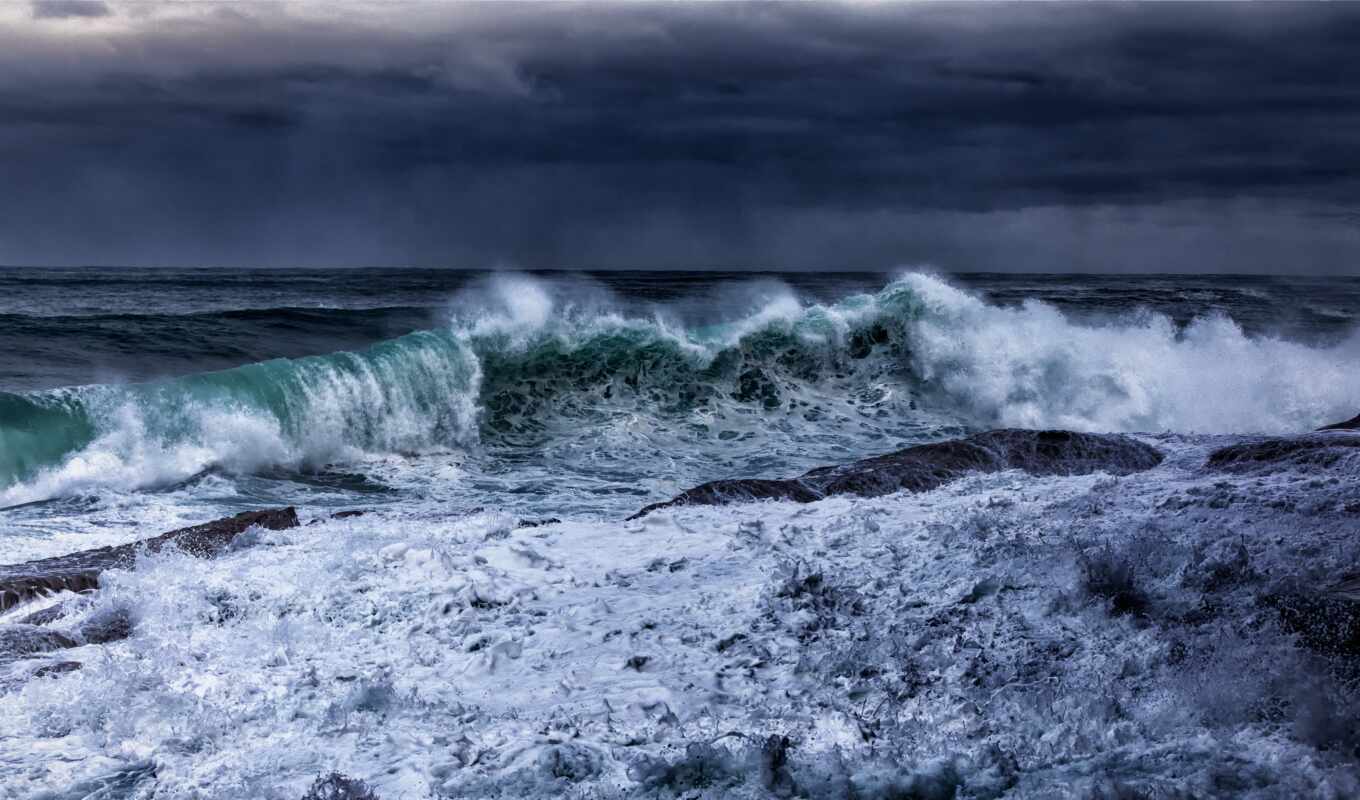 Видеть шторм на море. Обои море шторм. Волны мрака. Озеро волны мрак.