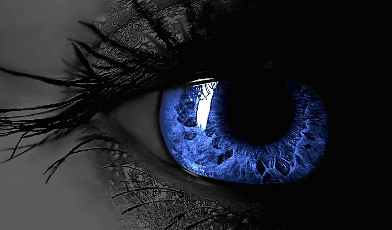 blue, глаз, свет, макро, женский, ресницы