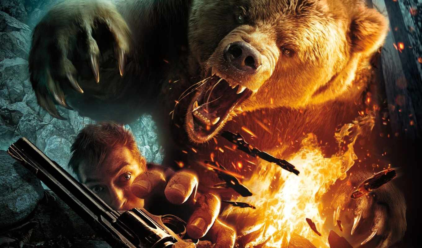 фото, медведь, hunt, dangerous