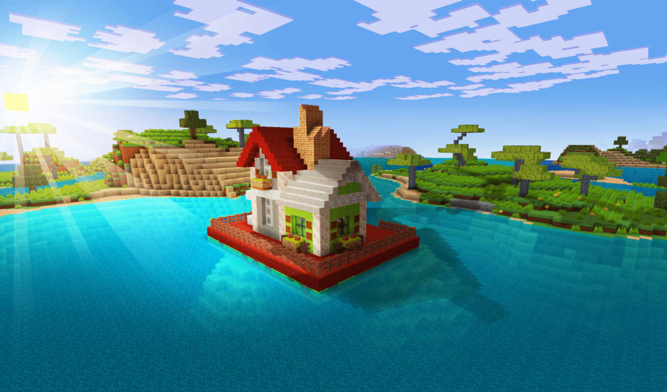 house, game, little, minecraft, cozy, realmcraft