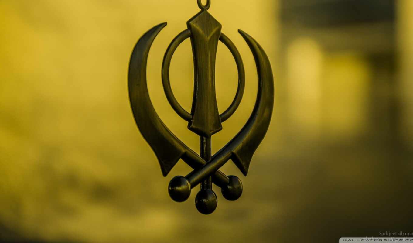 символ, sikh, khanda