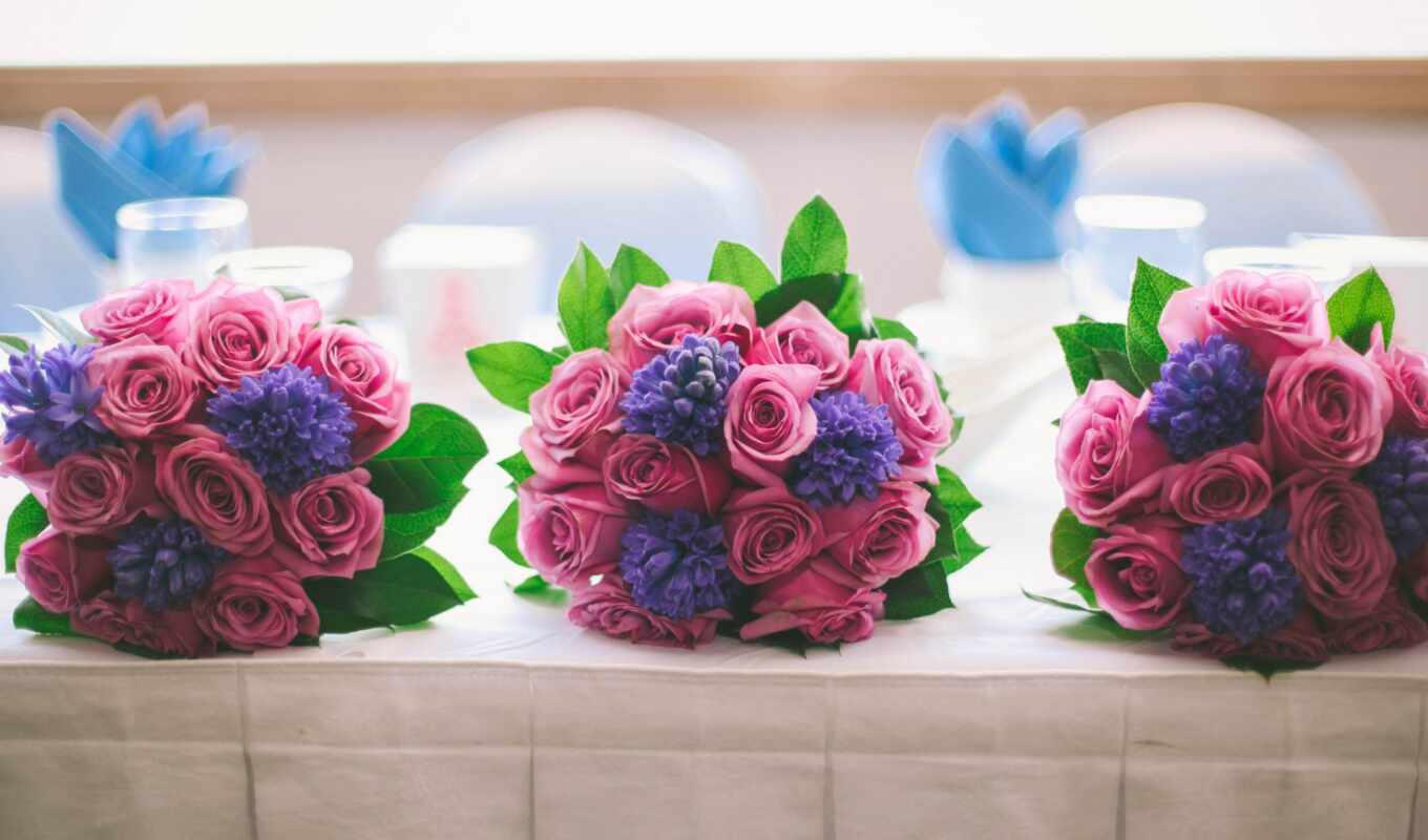picture, roses, bouquets, cvety