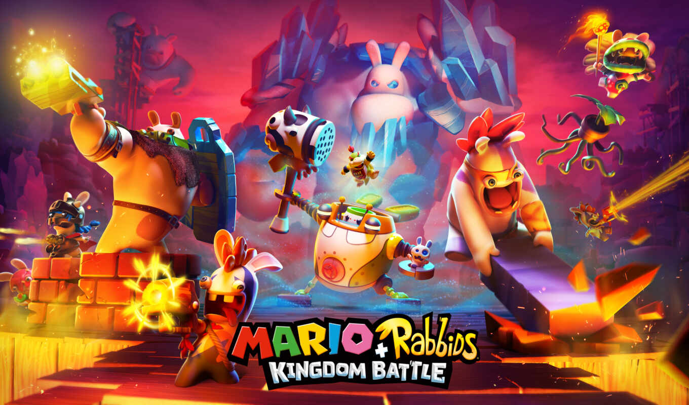 games, kingdom, battle, Mario, rabbis