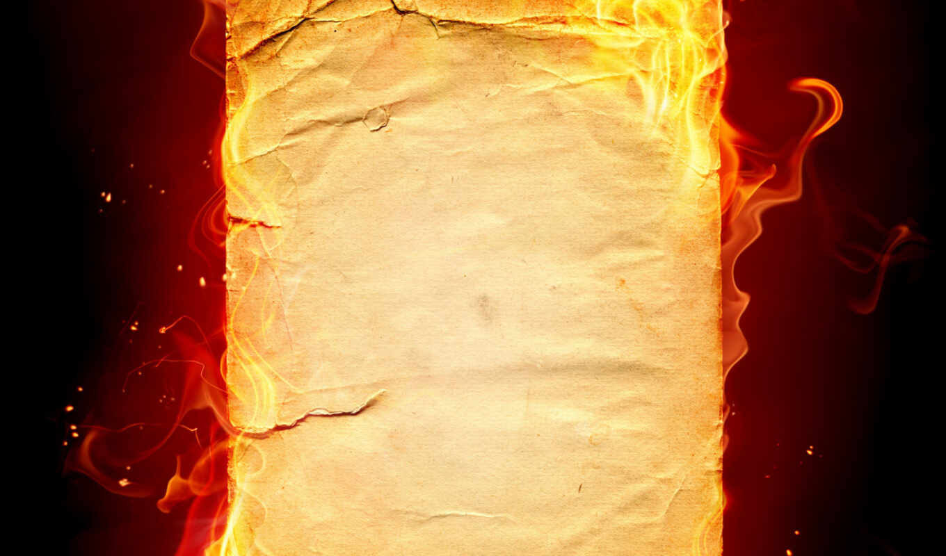 sheet, black, picture, fire, pattern, paperwork, old