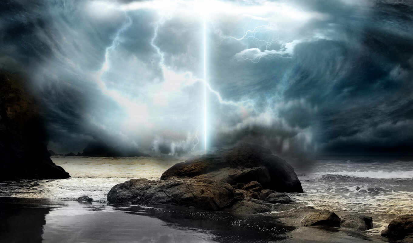 lightning, you, sea, подборка, desktop, when, who, are, альбом, facebook, rock, 