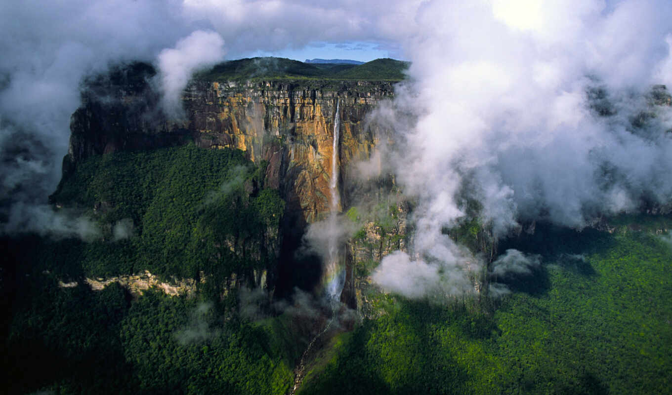 водопад, sardá, миро, венесуэла, roraima