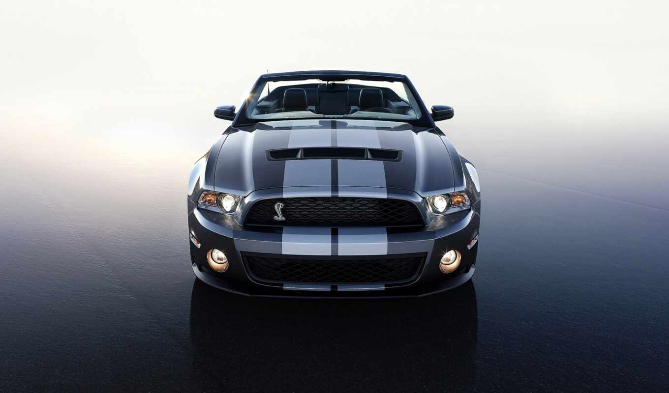 ford, mustang, кабриолет, shelby