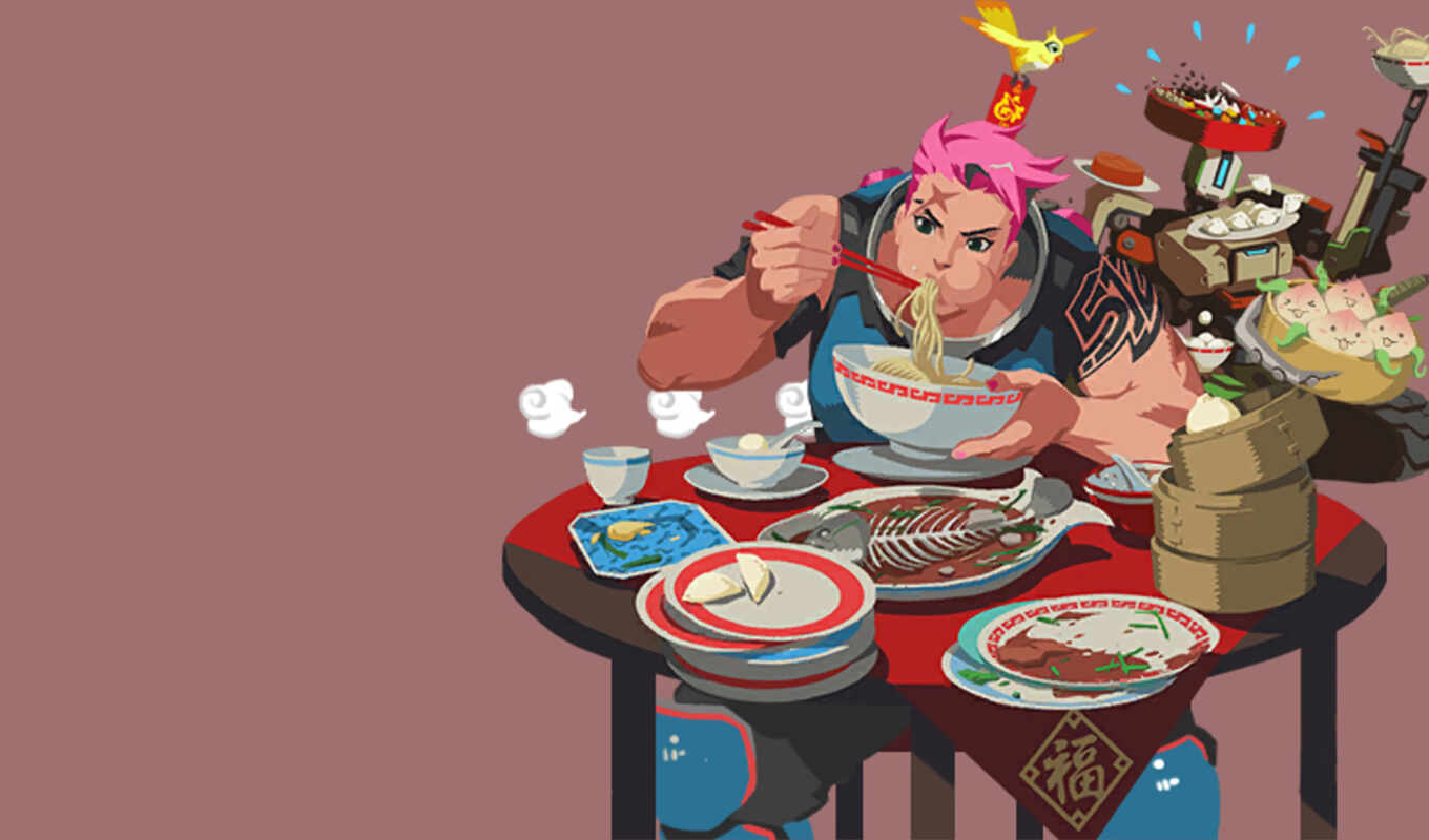 year, gallery, transparent, rare, overwatch, bastion, coolwallpaper, zarya