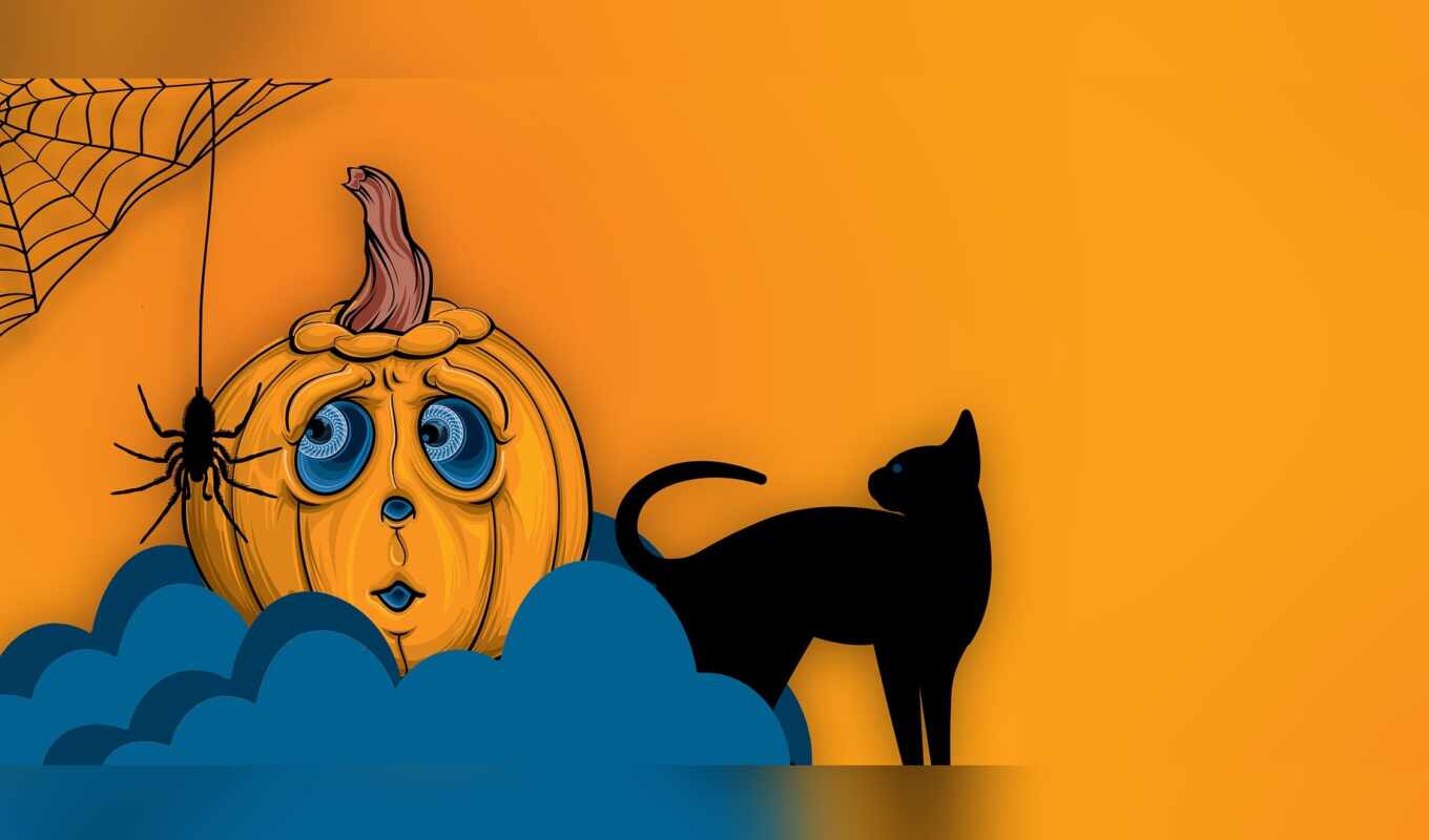 сегодня, паук, halloween, лампа, illustration, pixabayexplore