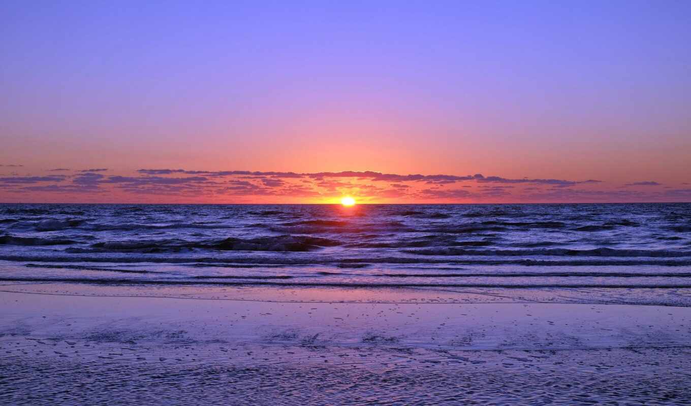 sun, landscape, sea, wave, morning, coast, sunrise, one, bride, lives, bizim