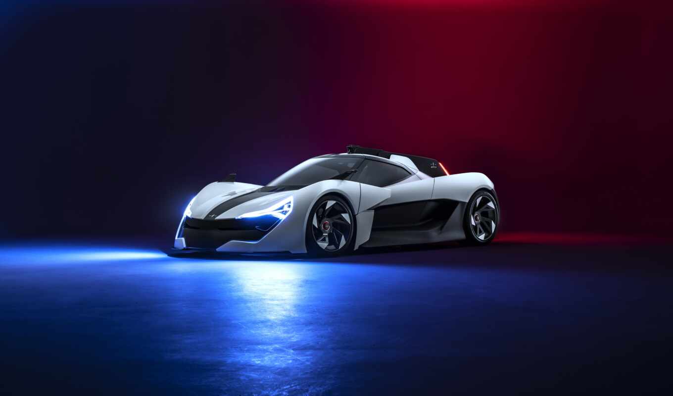 new, car, concept, sports, motor, electric, apex