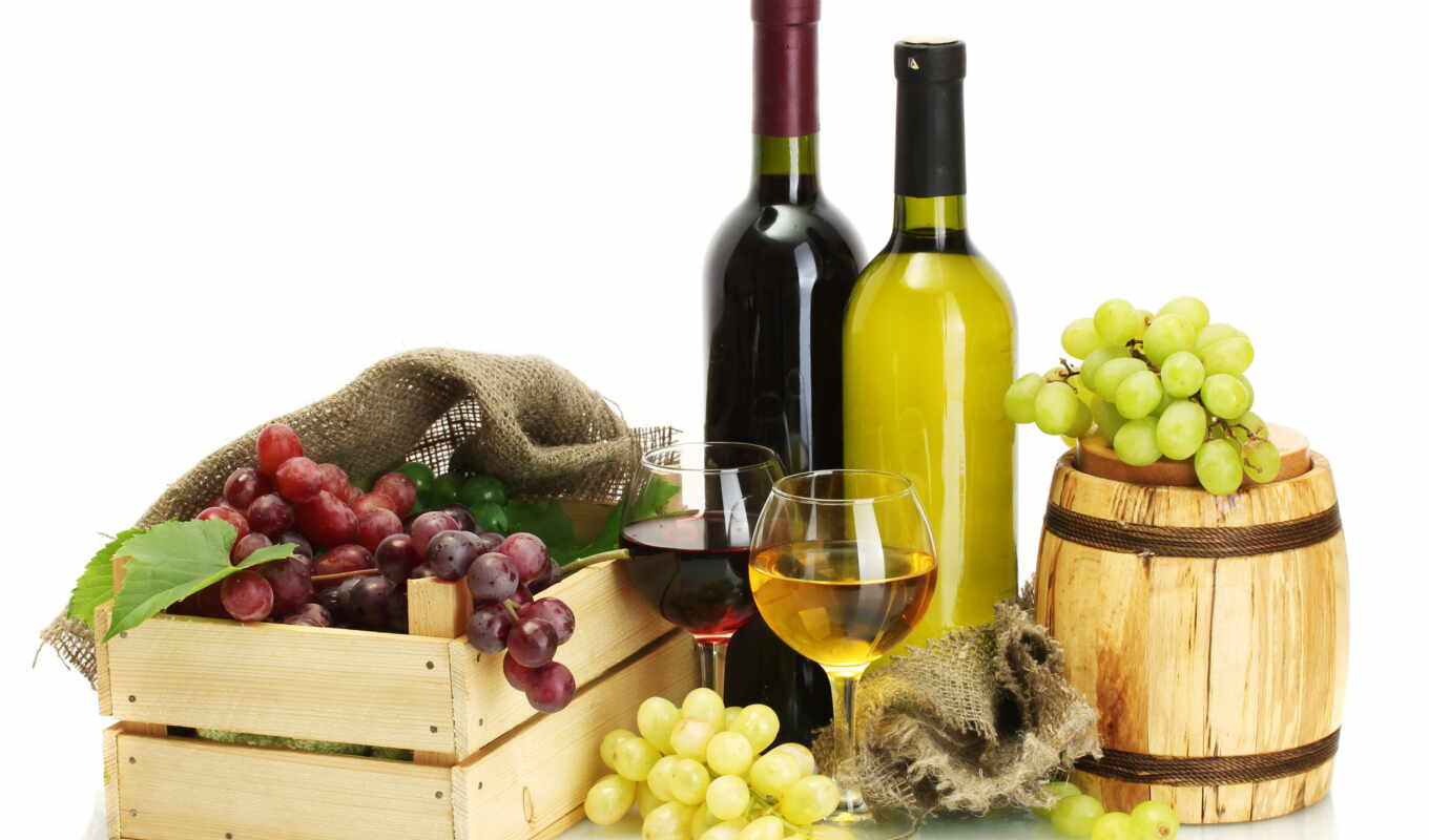 еда, вино, box, виноград, напитки, бутылка, натюрморт, бокалы