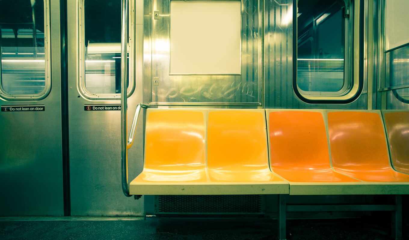 new, city, car, york, subway, empty, raisin