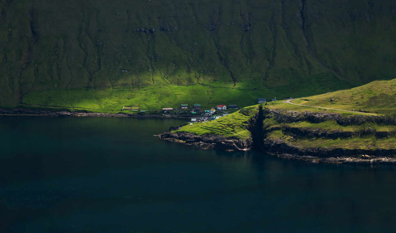 beautiful, landscape, photos, top, islands, perez, faroe, elduvik