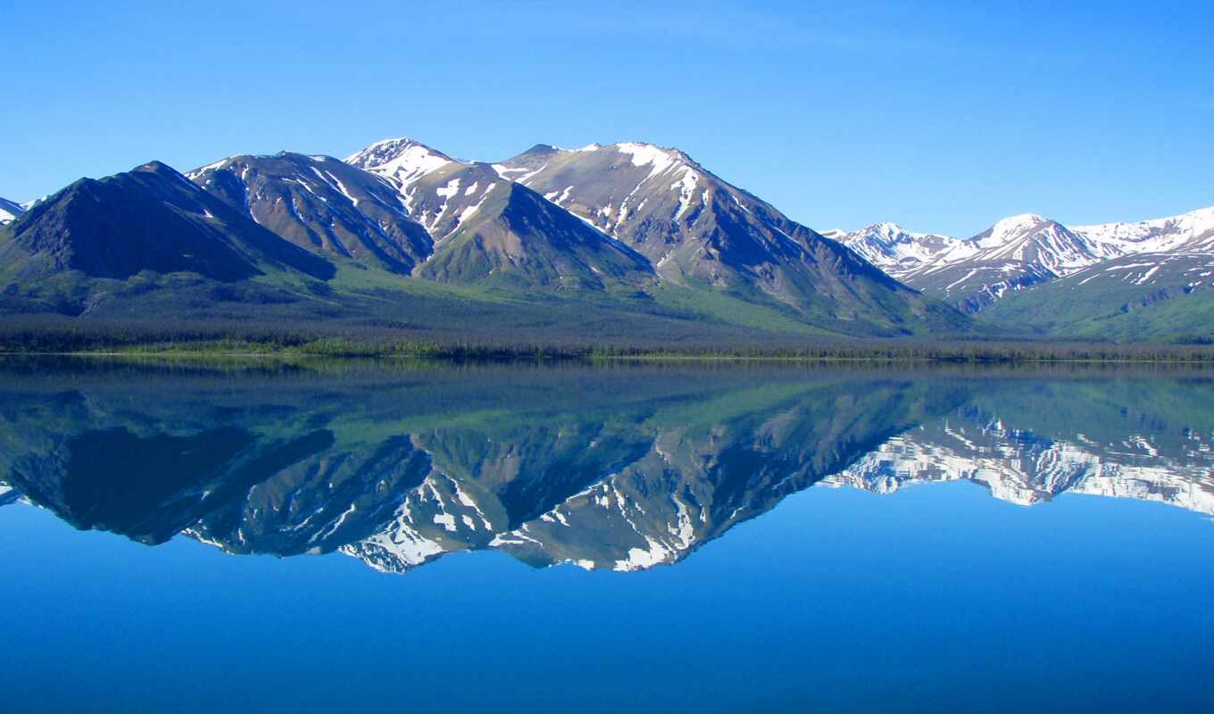 lake, nature, forest, mountain, landscape, amazing, file, the original, reflection, sizes