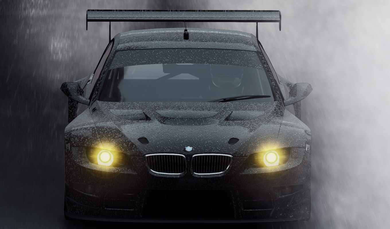 black, rain, car, automotive, flare, vehicle