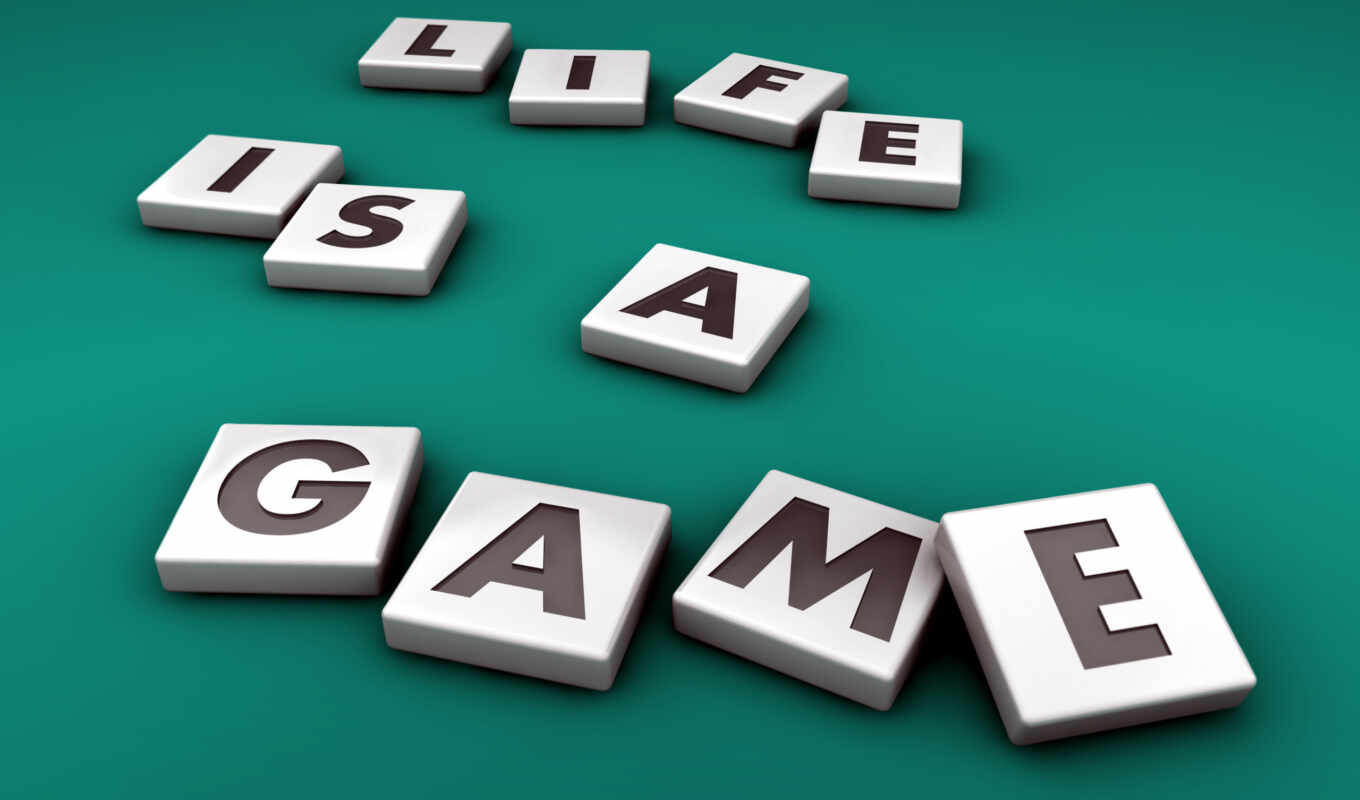 game, life, slova, letters