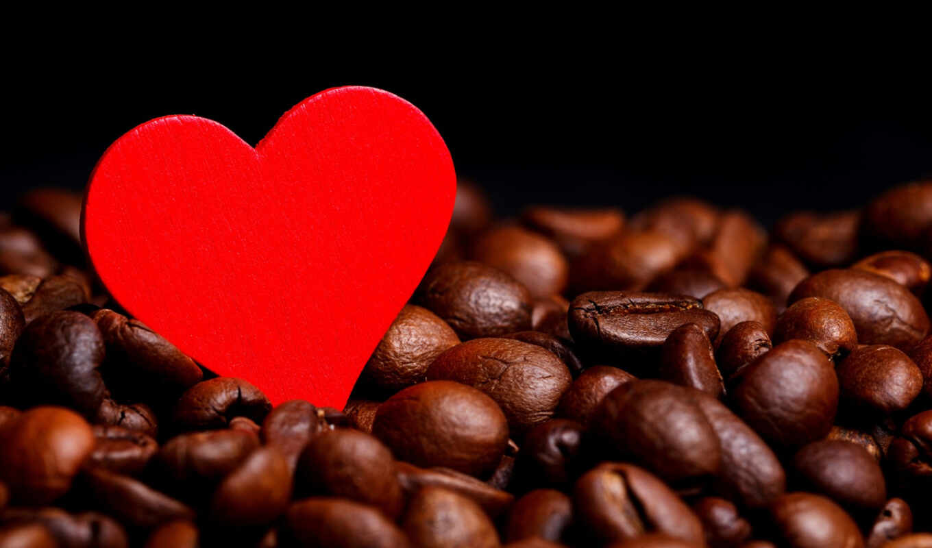 coffee, red, татуировка, сердце, bean, coffe, citater