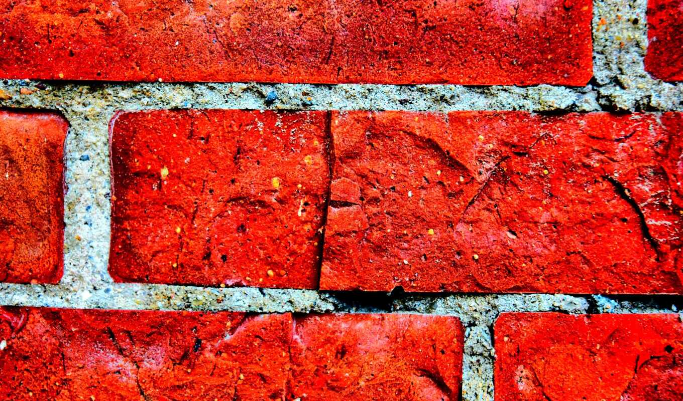 стена, текстура, red, brick