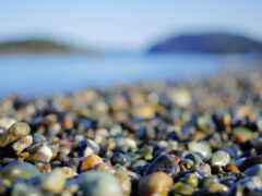 камни, морском, берегу