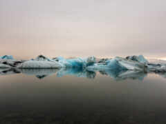 лед, озеро, айсберг
