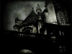 dark, castle, haunted