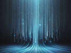 закрытие синего и черного фона с легким следом