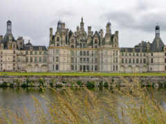 chambord, castle, black