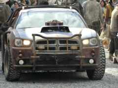 женский грузовик с камерой, установленной на передней части