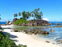 сейшельские острова, пляж, анс