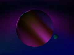 планета, фиолетовый