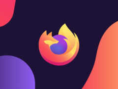 firefox, красочный, логотип