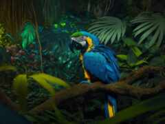 macaw, искусство, по-настоящему