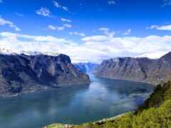 geiranger, fjord, norvegia